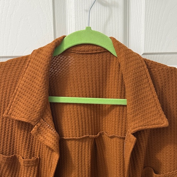 SHEIN Rust Utility Jacket - Picture 2 of 3